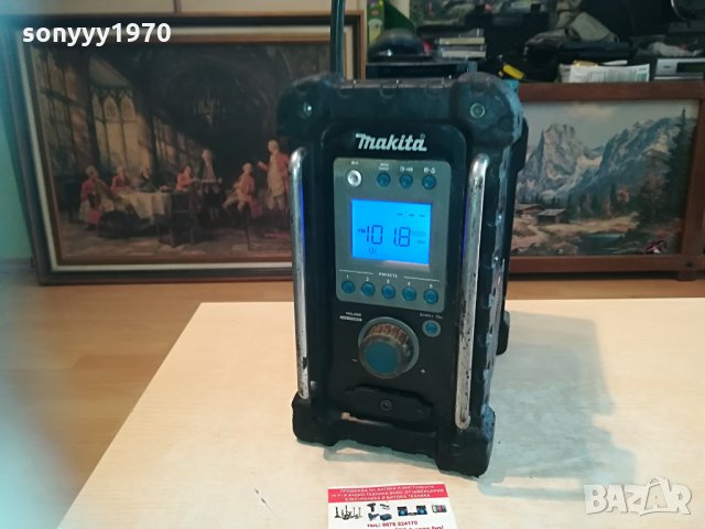 makita bmr100 2 x aux profi radio-england 1505211808, снимка 2 - Радиокасетофони, транзистори - 32886381