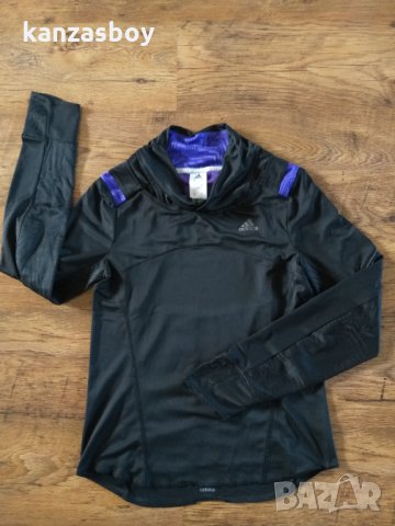 adidas - страхотна дамска блуза КАТО НОВА, снимка 4 - Блузи с дълъг ръкав и пуловери - 35323883