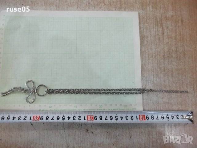 Колие с камъни имитационна бижутерия - 1