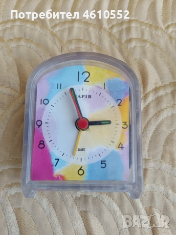 Будилник с батерия