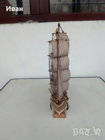 Макет на дървен кораб, снимка 3 - Други ценни предмети - 35242880