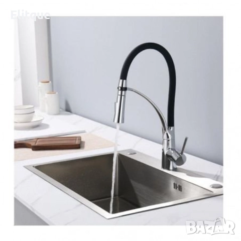 Смесител за вода, верт. с покр. от хром с Черен, снимка 8 - Друга електроника - 52852440