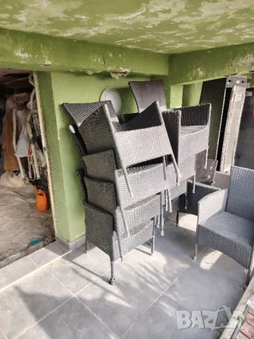 Ратанови столове, снимка 6 - Столове - 50169879