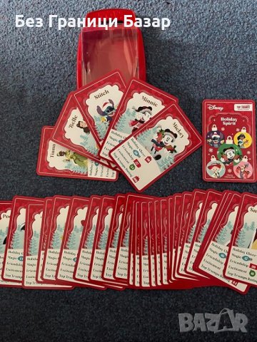 Нови Карти за Коледна игра Disney Top Trumps - 30 Героя Подарък деца, снимка 5 - Карти за игра - 43422628