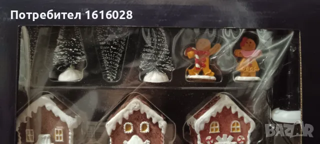 LED светещи къщи - улицата на  Gingerbread. MAGIC VILLAGE., снимка 5 - Декорация за дома - 47817261