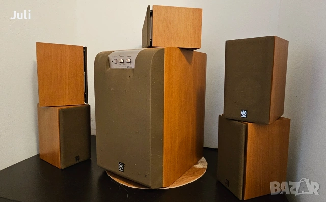 Yamaha домашно кино 5+1, снимка 4 - Тонколони - 53367841