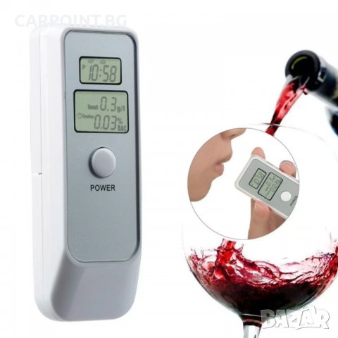 ДРЕГЕР ДИГИТАЛЕН ЗА АЛКОХОЛ С LCD ЧАСОВНИК VERTEX 1БР., снимка 1