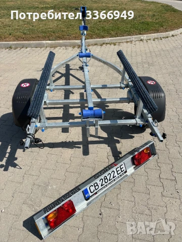 Ремаркета / колесари под наем за джет или малка лодка, снимка 8 - Ремаркета - 50753107