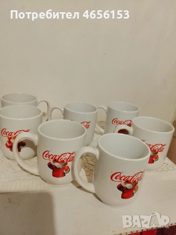 НОВИ ! ПОРЦЕЛАНОВИ ЧАШИ КОКА КОЛА, снимка 2 - Чаши - 52931965