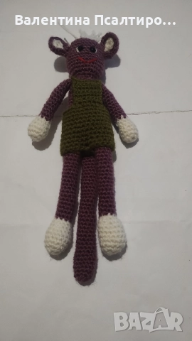 Маймунка амигуруми на една кука , снимка 3 - Декорация за дома - 52449471