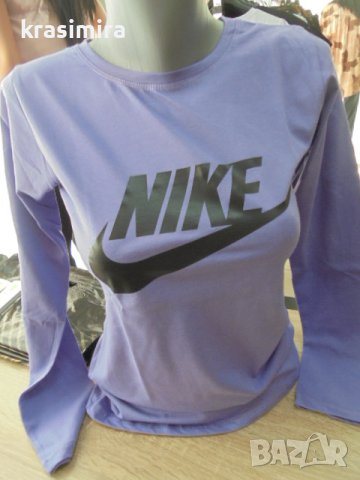 нови блузки на ''Nike'' в лилаво-S,М,Л,ХЛ,2ХЛ, снимка 2 - Спортни екипи - 38272112