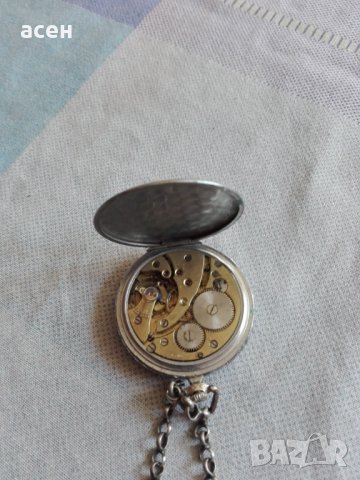 швейцарски джобен часовник , снимка 4 - Джобни - 28017202