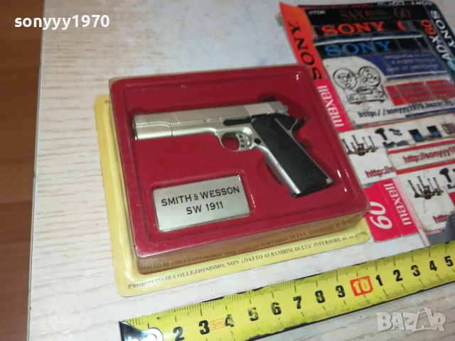 колекционерски марков пистолет-внос swiss 1509252014, снимка 7 - Колекции - 51725292