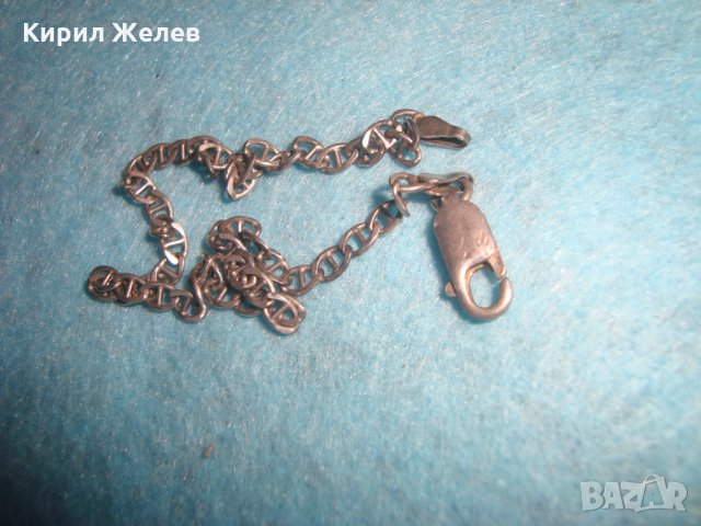 СТАРА СРЕБЪРНА ГРИВНА СРЕБРО 925 РЯДКА РЕТРО ВИНТИДЖ ПЛЕТКА ГЕРМАНИЯ МАЙСТОРСКО БИЖУ 24930, снимка 6 - Гривни - 34634773