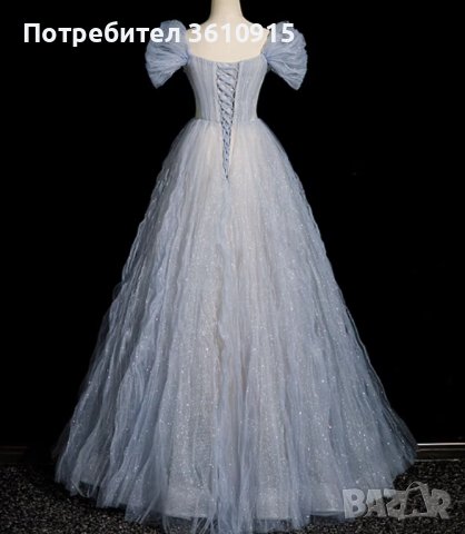 Бална рокля с цветя, снимка 3 - Рокли - 43337521