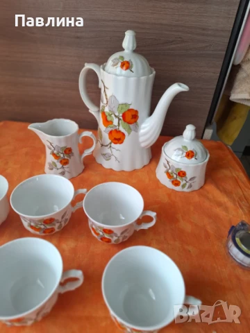 Баварски порцеланов сервиз, снимка 2 - Сервизи - 51222061