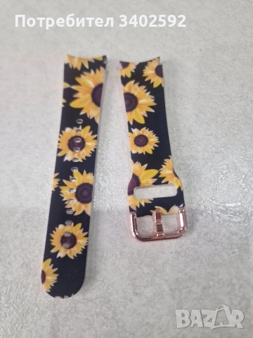 Силиконова каишка за samsung galaxy watch , снимка 2 - Каишки за часовници - 51923201