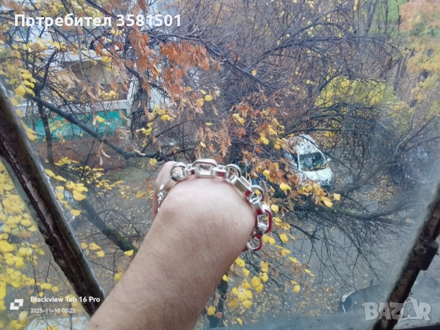 Сребърна Гривна-49грама.🇧🇬, снимка 2 - Гривни - 52358461