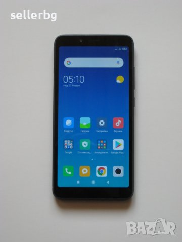 Смартфон Xiaomi Redmi 6А Dual SIM + зарядно + слушалки + калъф