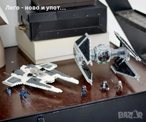 НОВО LEGO Star Wars 75348 - Мандалорски изтребител срещу Тай прехващач, снимка 10 - Конструктори - 48960127