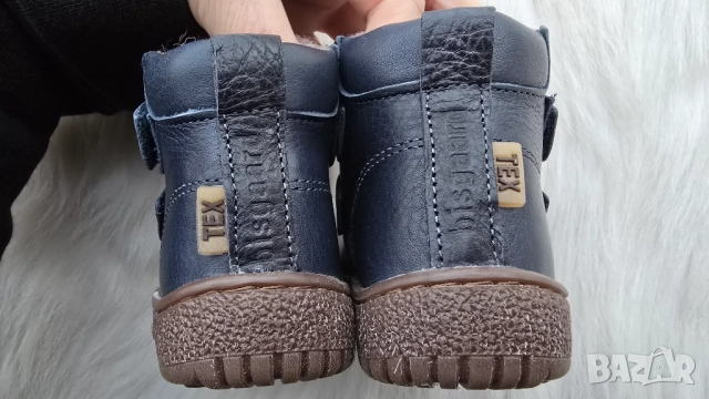 Нови детски боти Bisgaard №19  естествена кожа с агнешка вълна отвътре , снимка 4 - Бебешки боти и ботуши - 52833685