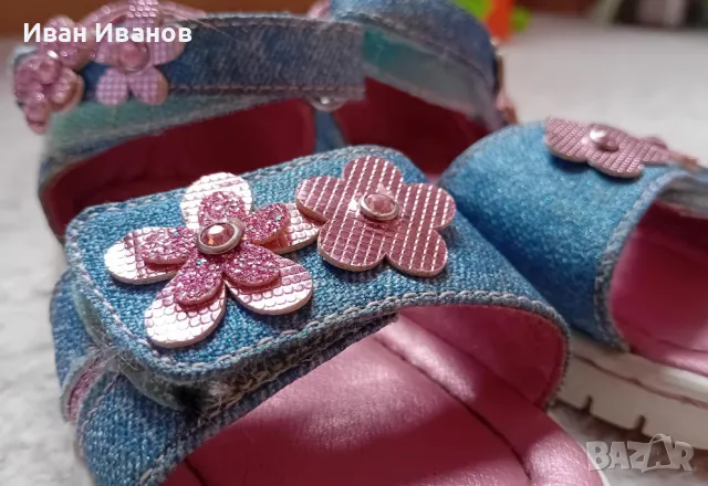 Оригинални детски сандали Cupcake Couture - номер 23, снимка 4 - Детски сандали и чехли - 49540484