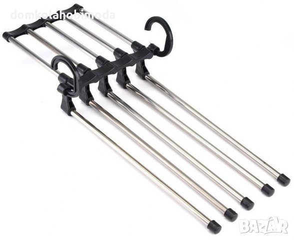 Закачалка за панталони, телескопична