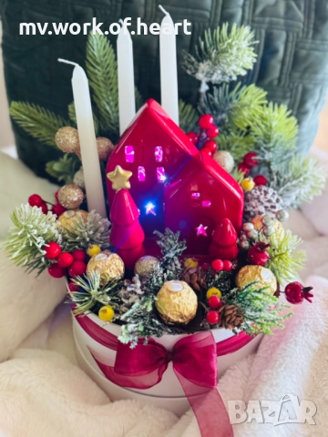 Подаръчна Коледна кутия, снимка 4 - Коледни подаръци - 52643567