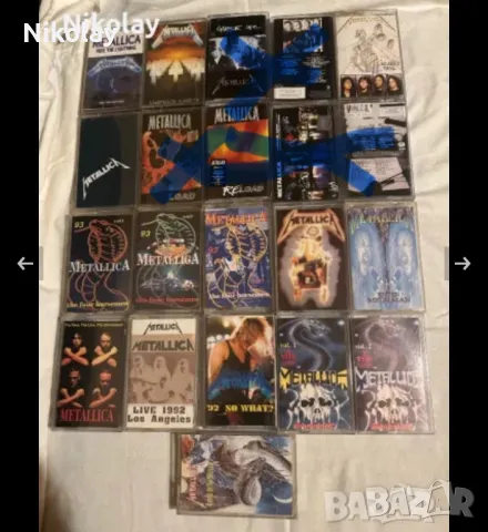 Metallica 16бр. класика 80/90-те. + книжка подарък Vintage