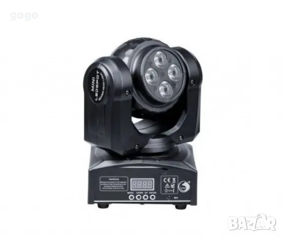 Двустранна роботизирана LED светлина (4+1)x10W RGBW 