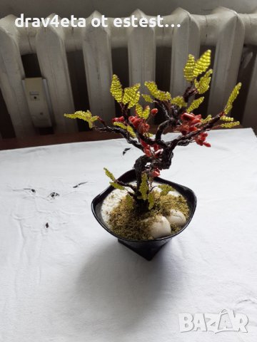 Дръвче от корали ръчна изработка