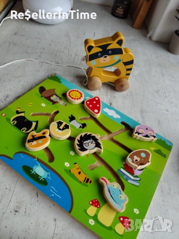 Лот дървени играчки , снимка 4 - Образователни игри - 53534016