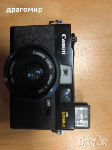 Canon A35 Datelux 1:2,8, снимка 5 - Фотоапарати - 47762216