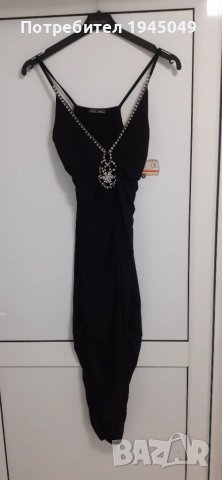 Дамска елегантна рокля - С размер, снимка 2 - Рокли - 50517326