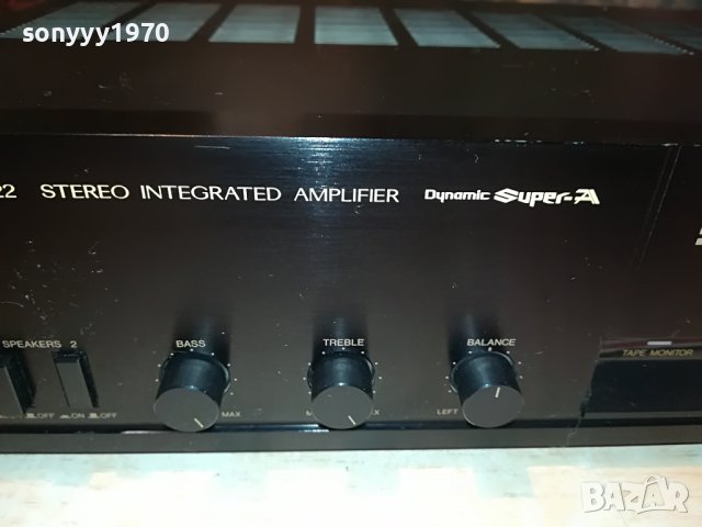 JVC AX-222BK STEREO AMPLIFIER-MADE IN JAPAN 0707221235, снимка 7 - Ресийвъри, усилватели, смесителни пултове - 37315828