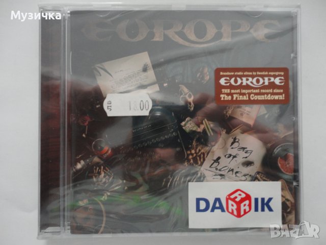 Europe/Bag of Bones, снимка 1 - CD дискове - 37193013