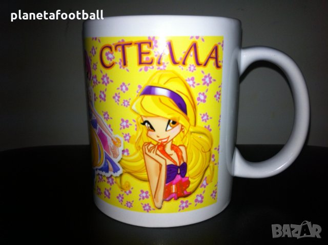 Чаша на WINX Club с име!Уникален подарък детска чаша Уинкс с име!, снимка 9 - Подаръци за рожден ден - 30552493