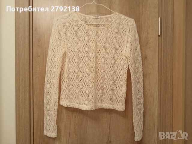 Дамска дантелена блуза Stradivarius , снимка 1