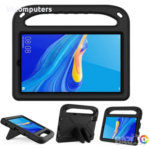 Huawei MediaPad M6 8.4 EVA Удароустойчив Калъф с Удобна Дръжка и Стойка + Протектор, 35 лв