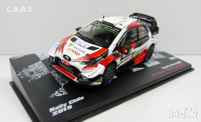 Метална количка Toyota Yaris WRC - Мащаб 1:43, снимка 3 - Колекции - 53381408
