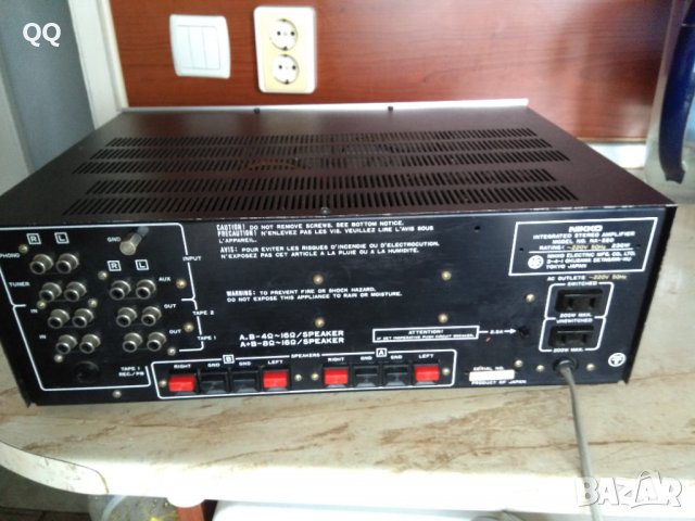 NIKKO NA-550.усилвател, снимка 2 - Ресийвъри, усилватели, смесителни пултове - 40110597