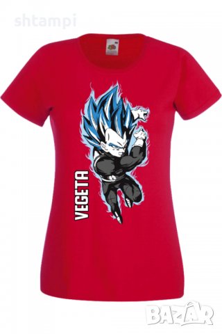 Дамска тениска Аниме Манга Dragon Ball Z Vegeta,Анимация,игра,Празник,Повод., снимка 4 - Тениски - 38058949