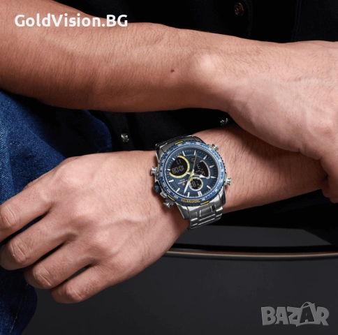 Мъжки часовник NAVIFORCE – SBE + ПОДАРЪК, снимка 6 - Мъжки - 53179211
