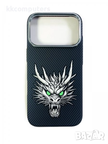 Калъф PVC Карбон MagSafe / Дракон / за iPhone 17 6.3 Баркод : 3133045