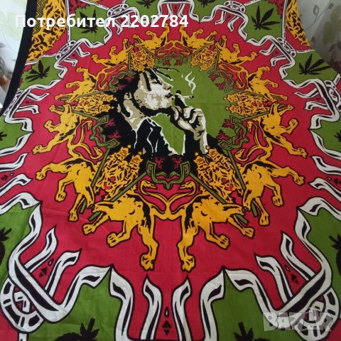 Два текстилни тапети,покривка Bob Marley,Боб марли., снимка 2 - Покривки за маси - 39847995