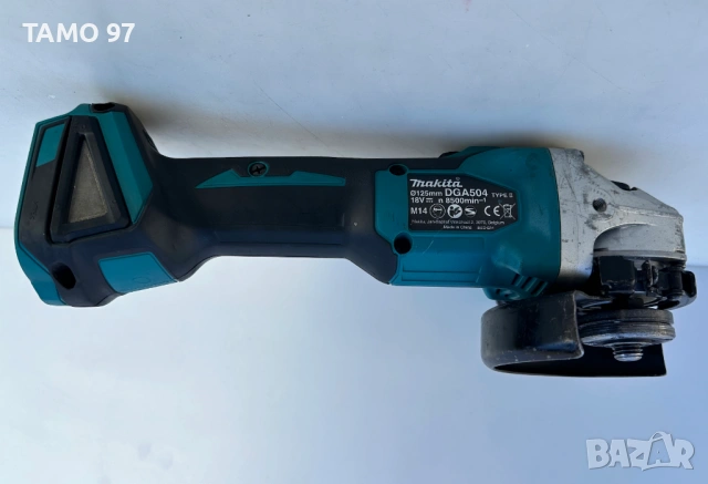 Makita DGA504 - Безчетков ъглошлайф 18V перфектен!, снимка 5 - Ъглошлайфи - 53224282