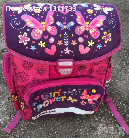 Ученическа раница Girl Power Bambino Premium Flowers , снимка 1 - Раници - 39914129