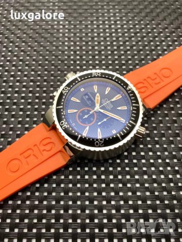 Мъжки часовник ORIS Carlos Coste Chronograph Limited Edition с кварцов механизъм, снимка 6 - Мъжки - 43895290