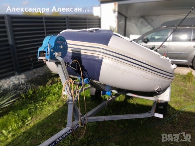 Продавам лодка с извънбордов мотор и колесар, снимка 5 - Воден транспорт - 52174125