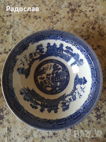 английска голяма чиния JOHNSON BROS, снимка 5 - Чинии - 39480177
